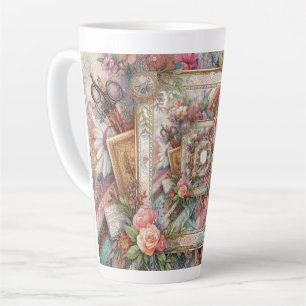 Taza De Café Latte Desconexión de la vena maximalista