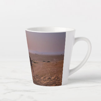 Taza De Café Latte Desert landscape