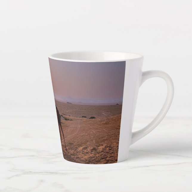Taza De Café Latte Desert landscape (Derecha)