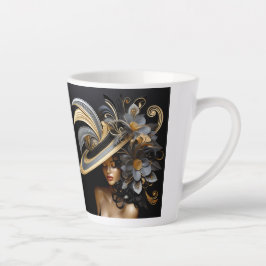 TAZA DE CAFÉ LATTE DESFILE GORRA FANCY #1