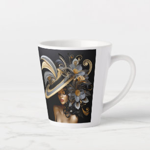 TAZA DE CAFÉ LATTE DESFILE GORRA FANCY #1