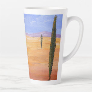 Taza De Café Latte Desierto - Surreal
