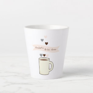 Taza De Café Latte Despedida de soltera con café