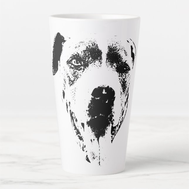 Taza De Café Latte Devilish Grin (Anverso)