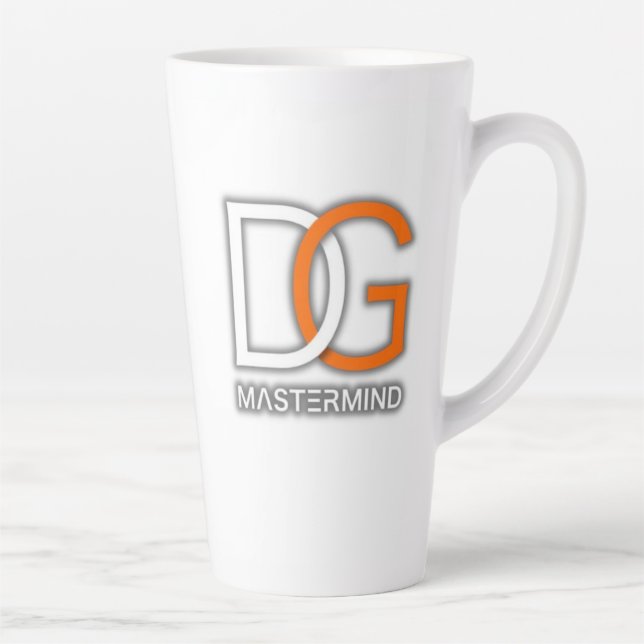 Taza De Café Latte DG Mastermind Latte Mug (Derecha)