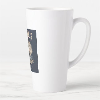 Taza De Café Latte Día de Columbus Vintage 1492 Barco de Vela