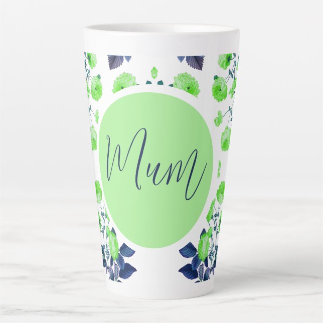 Taza De Café Latte Día de la madre (Anverso)