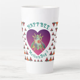 Taza De Café Latte Día de la Madre de HappBee