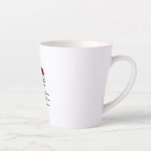 Taza De Café Latte Día de la madre de Latte Mug Happ