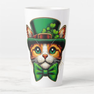 Taza De Café Latte Día de San Patricio