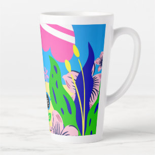 Taza De Café Latte Día de verano