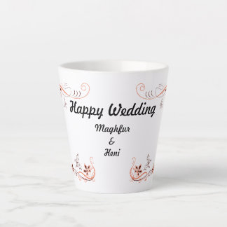 Taza De Café Latte Días de bodas de Mug