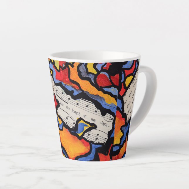 Taza De Café Latte Días de verano (Ángulo derecho)