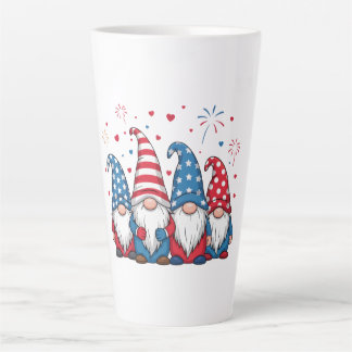 Taza De Café Latte Dibujos animados de Gnomos estadounidenses lindos