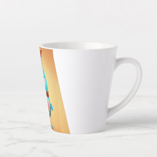 Taza De Café Latte Dicha de Aguacate