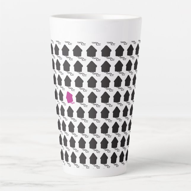 Taza De Café Latte Diferent (Anverso)