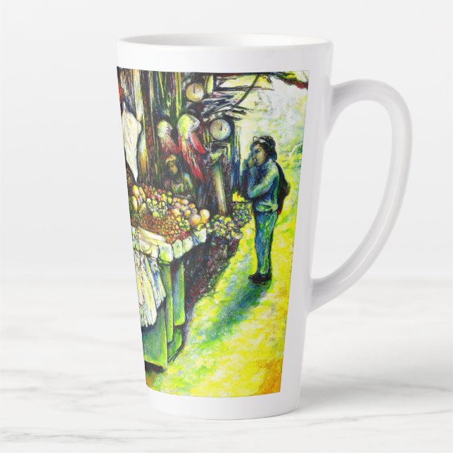 Taza De Café Latte Dijo que involucrara toda la idea (Derecha)