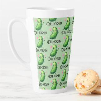 Taza De Café Latte Dill-icous