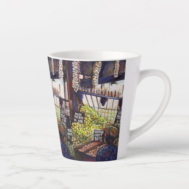 Taza De Café Latte Dimensiones de la curiosidad (Derecha)