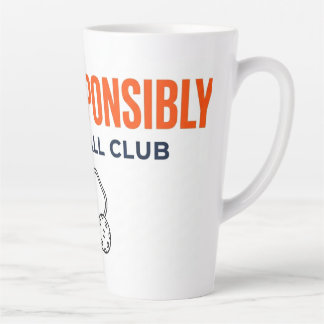 Taza De Café Latte Dink Responsibly Pickleball Latte Mug