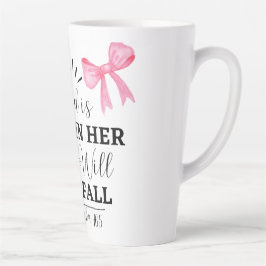 Taza De Café Latte Dios está dentro de su alfombra