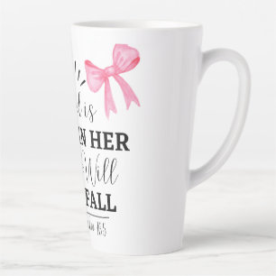 Taza De Café Latte Dios está dentro de su alfombra