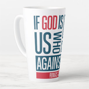 Taza De Café Latte Dios para nosotros