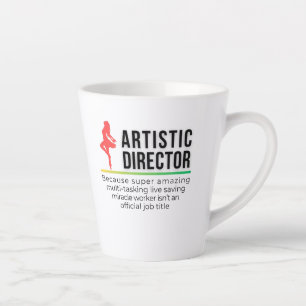 Taza De Café Latte Director artístico Latte Mug