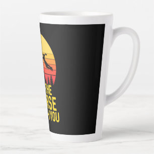 Taza De Café Latte Disco Golf con usted