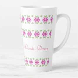 Taza De Café Latte Diseñador inspirador Latte Mug