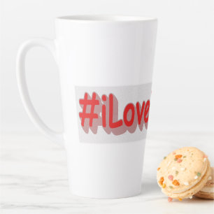 Taza De Café Latte "Diseño bonito". Comprar ahora