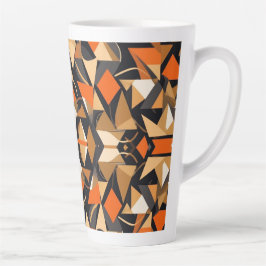 Taza De Café Latte Diseño contemporáneo triangular