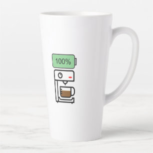 Taza De Café Latte Diseño de adicción al café
