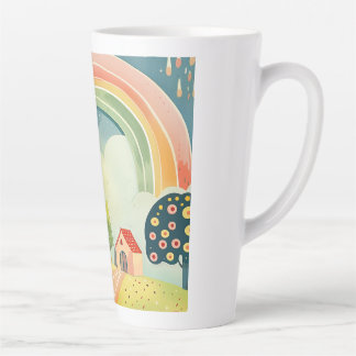 Taza De Café Latte Diseño de Arte para Guardería
