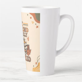 Taza De Café Latte Diseño de fin de semana totalmente reservado