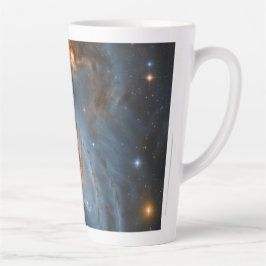Taza De Café Latte Diseño de galaxia grande