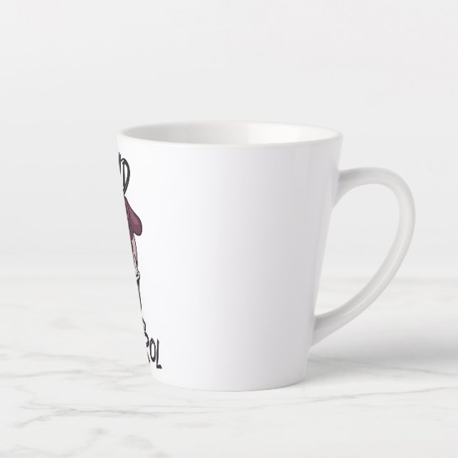 Taza De Café Latte Diseño de juegos de control mental (Derecha)