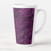 Diseño de la serie Leopardo púrpura y dorado 3