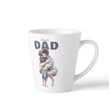 Diseño en acuarela de Super Papá