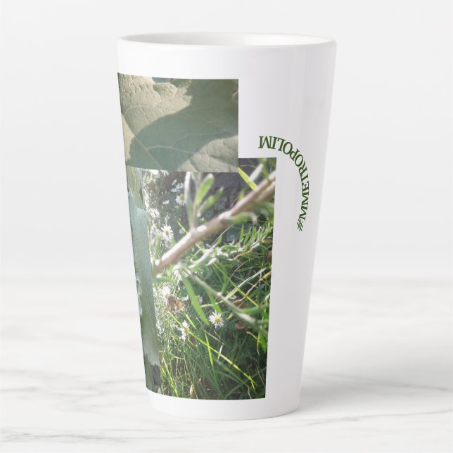 Taza De Café Latte Diseño Latte Mug/Small/LARGE/metropolitano (Anverso)