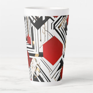 Taza De Café Latte diseño lujoso