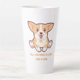 Taza De Café Latte Diseños perfectos para amantes de perros y regalos