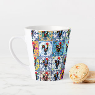 Taza De Café Latte diseños portugueses