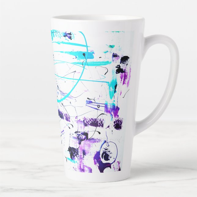 Taza De Café Latte Distraction 2 (Derecha)