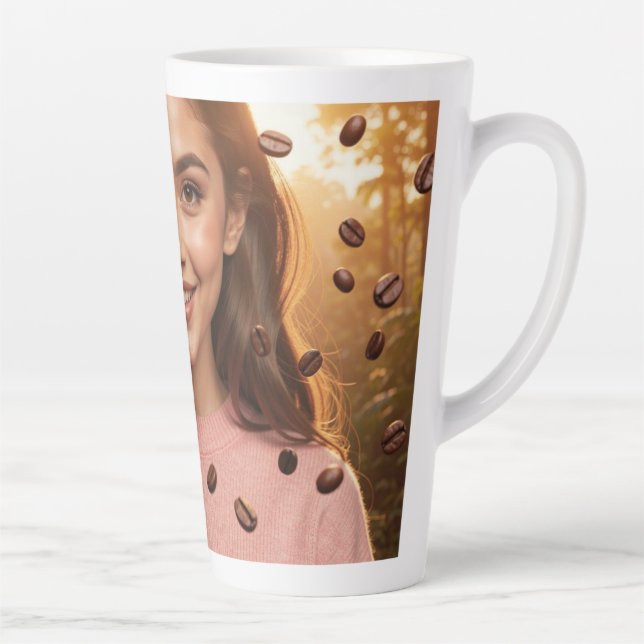 TAZA DE CAFÉ LATTE DIVERSIÓN CON CAFÉ - (Derecha)
