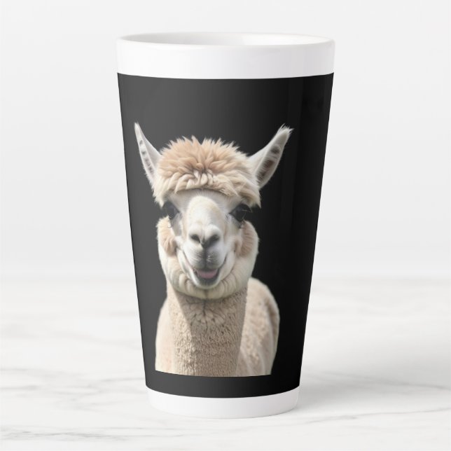 Taza De Café Latte Diversión y Amistad (Anverso)