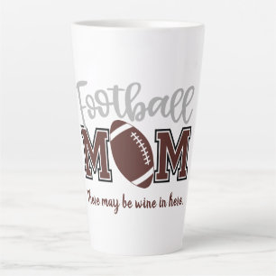 Taza De Café Latte Divertida madre del fútbol