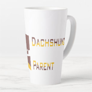 Taza De Café Latte Divertido dachshund lindo para padres de perros la