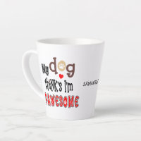 Divertido mi perro cree que soy un nombre maravill