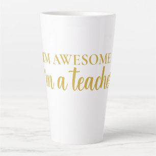 Taza De Café Latte Divertido Motivacional Increíble Agradecimiento a 